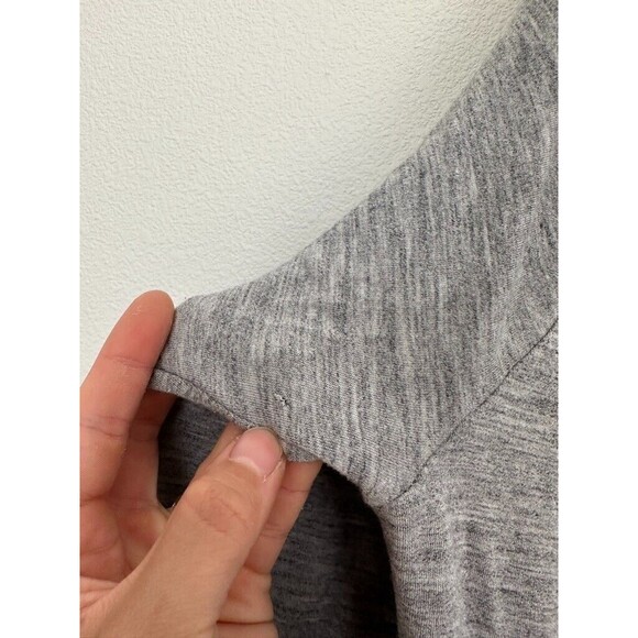 Athleta Women's Pranayama Cardigan Waterfall Modal Blend Gray Sz Medium Stretch - Picture 9 of 9